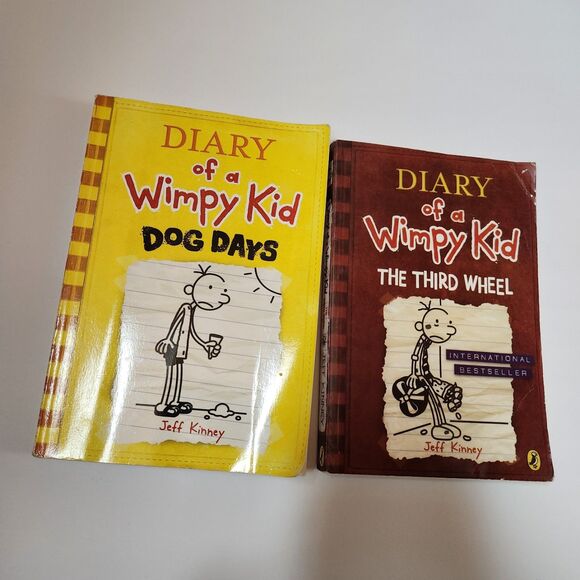 Diary of a Wimpy Kid Book Lot (5 Titles) | Dog Days, Rodrick Rules & More - Picture 4 of 12
